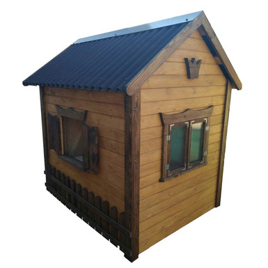 Детский домик деревянный 1200*1500мм Д2, изображение 1