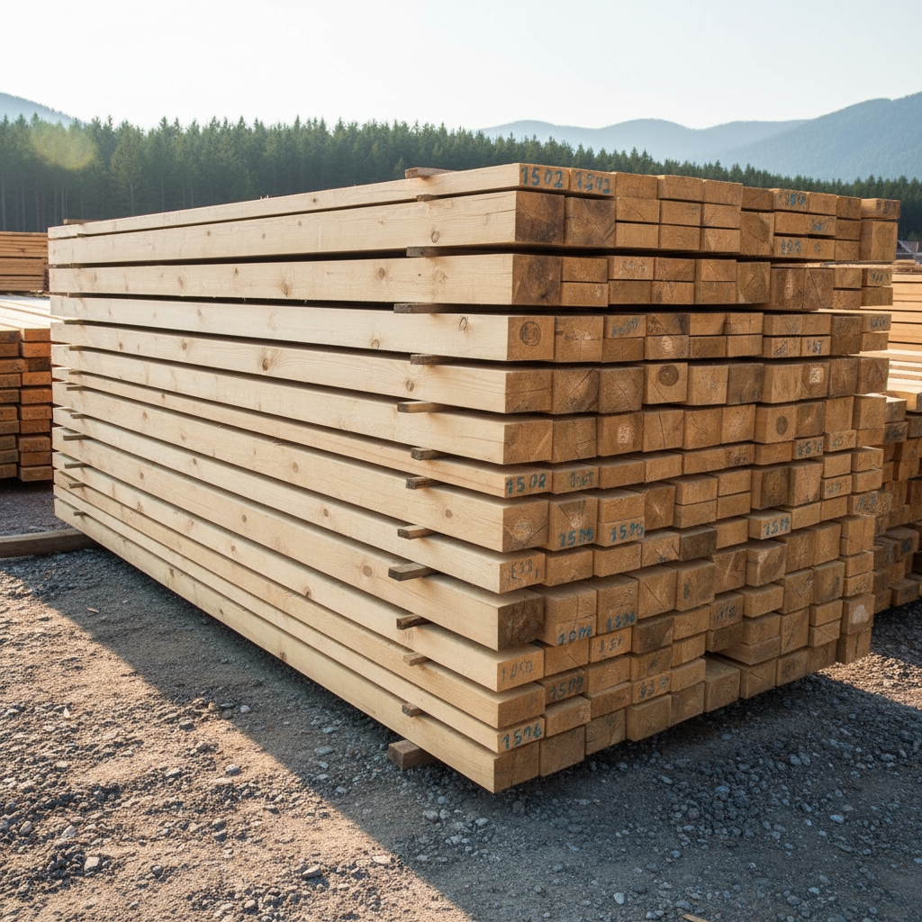 Брус от производителя