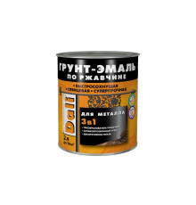Грунт-эмаль Dali 3 в 1 по ржавчине 