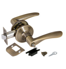 Ручка-защелка DK620 AВ-ВК (6020 AВ-B) (фик.) бронза (PUNTO)