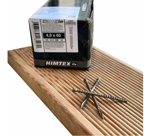 HimTex Fix - 4*60 (Для скрытого монтажа террас) уп 100шт