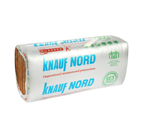 Утеплитель Knauf NORD 50*600*1250мм TS 033 9м2, 0,45м3/12шт
