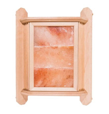 Абажур с солью 340*370 (Белый) DACHA WOOD