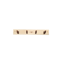 Вешалка липа 4 крючка DACHA WOOD
