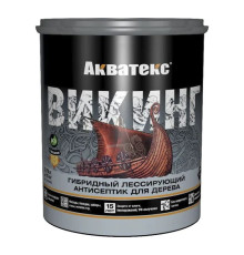 Акватекс Викинг Гибридный лессирующий антисептик для дерева 