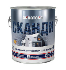Акватекс Сканди Кроющий антисептик для дерева 