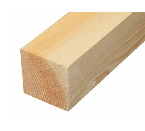 Брус 100*150*6000мм ЗЕЛЁНЫЙ ЛЕС сорт АВ естественной влажности хвойные породы