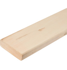 Полок Липа 26*90*1900мм сорт В