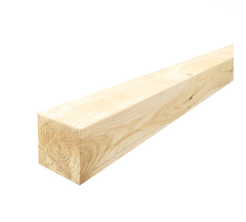 Брус 100*100*4000мм ЗЕЛЁНЫЙ ЛЕС сорт С естественной влажности хвойные породы