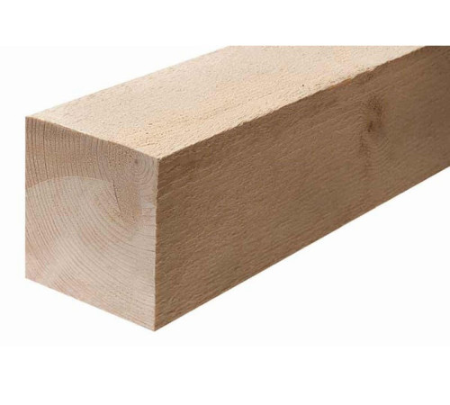 Брус 200*200*4000мм ЗЕЛЁНЫЙ ЛЕС сорт С естественной влажности хвойные породы