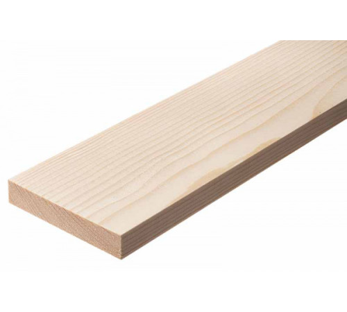 Доска строганая 20*110*2000мм камерной сушки сорт АВ ель/сосна