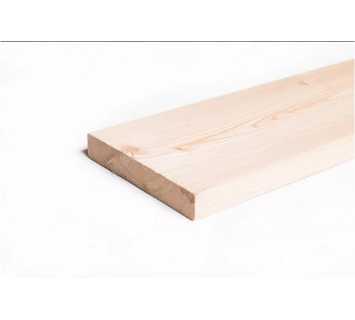 Доска строганая 16*145*3000мм камерной сушки сорт АВ ель/сосна