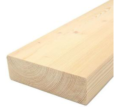 Доска строганая 45*140*5000мм камерной сушки сорт АВ ель/сосна