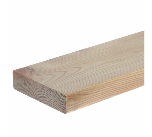Доска палубная 27*95(90)*6000мм камерной сушки сорт АВ ель/сосна