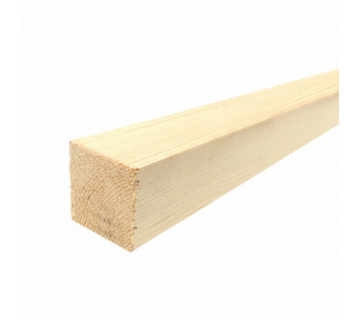 Брусок 30*40*3000мм сухой строганый монтаж. АВ (в упак. 15шт)