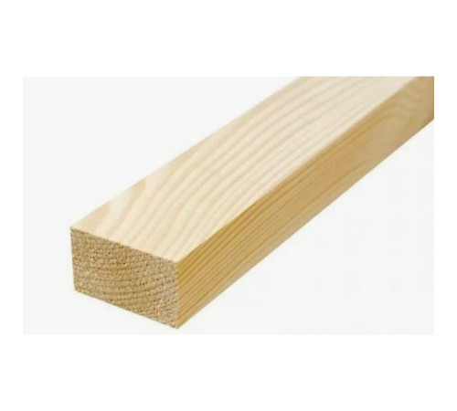 Брусок естественной влажности 50*70*6000мм ЗЕЛЁНЫЙ ЛЕС (ПОД ЗАКАЗ от 100п.м.)