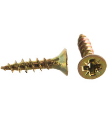 3.5*19 Саморез жёлтый цинк PH-2, по дереву