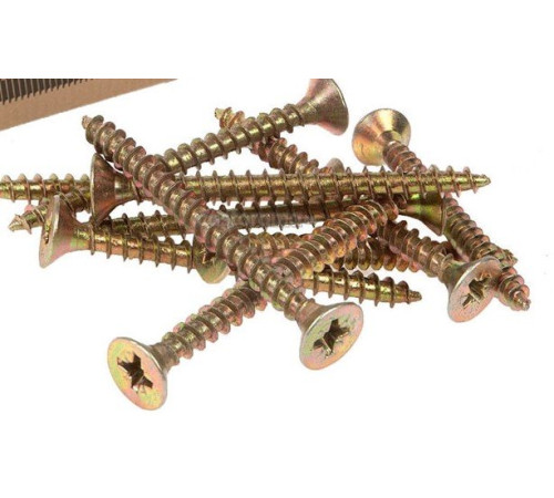 4.8*102 Саморез жёлтый цинк PH-2, по дереву