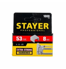 Скобы для мебельного степлера 8мм тип 53