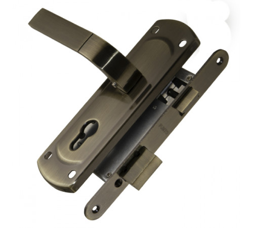 Корпус замка с ручкой LOCKSET25.ORION.5558-1 (KIT P25 5558 ORION) AB бронза PUNTO