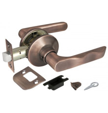 Ручка-защелка 6024 AC-P (без фик.) медь PUNTO