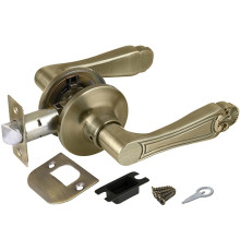 Ручка-защелка DK637 AB-PS (6037 AB-P) (без фик.) бронза PUNTO