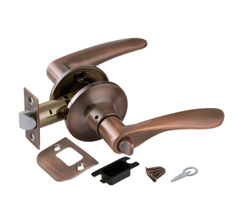 Ручка-защелка DK620 AC-ВК (6020 AC-B) (фик.) медь (PUNTO)