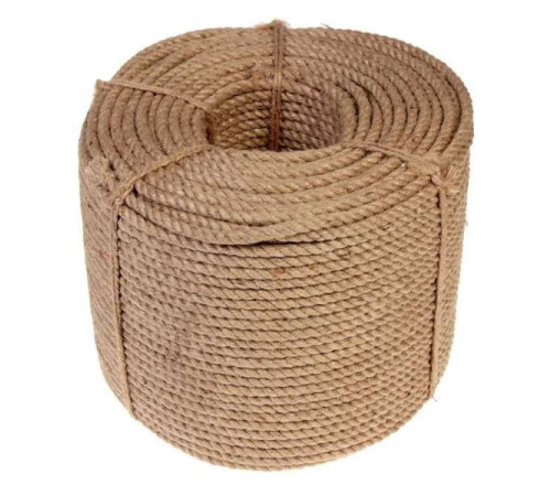 Джут канат диаметр 16мм БУХТА 25 метров