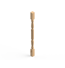 Балясина 50*50*900мм №4 Сосна сорт Экстра (без сучков)