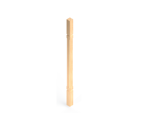 Балясина 50*50*900мм №11 Сосна сорт Экстра (без сучков)