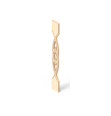 Балясина Плоская 18*90*900 №1 Сосна сорт Экстра (без сучков)