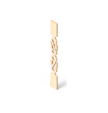 Балясина Плоская 18*90*900 №4 Сосна сорт Экстра (без сучков)