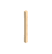 Столб начальный 80*80*1200мм №11 Сосна сорт Экстра (без сучков)