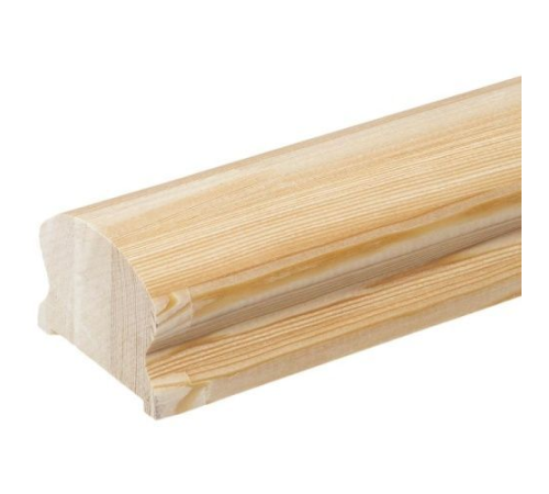 Поручень / Перила 45*65*4000мм Сосна сорт Экстра (без сучков)