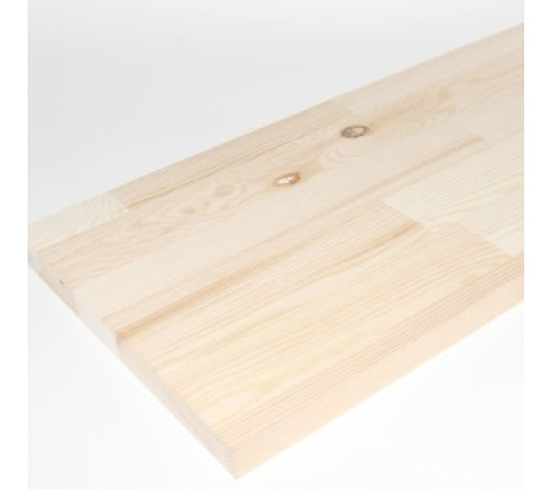 Щит мебельный сращенный 18*300*2500мм Ель/Сосна сорт АВ (с сучками)