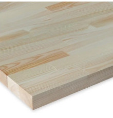 Площадка сращенная 40*600*1000мм Сосна сорт Экстра (без сучков)