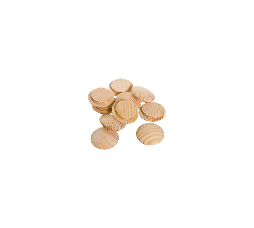 Заглушка на отверстие сфера D20мм сосна