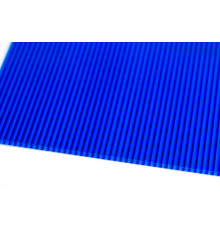 Сотовый Поликарбонат 6000*2100*4мм Sellex Standart (синий)