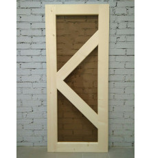 Дверь со стеклом Ширина от 400мм до 1100мм Высота от 1000мм до 2500мм (ПОД ЗАКАЗ)