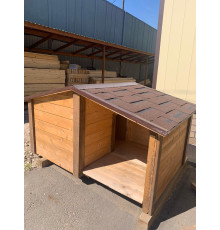 Будка с верандой 