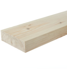 Доска палубная 27*90*2400мм камерной сушки сорт АВ ель/сосна