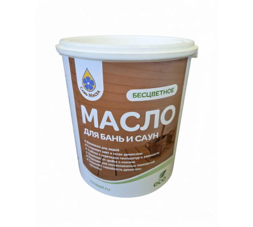 Семь Масел. Масло для бань и саун Бесцветное 2,5л.