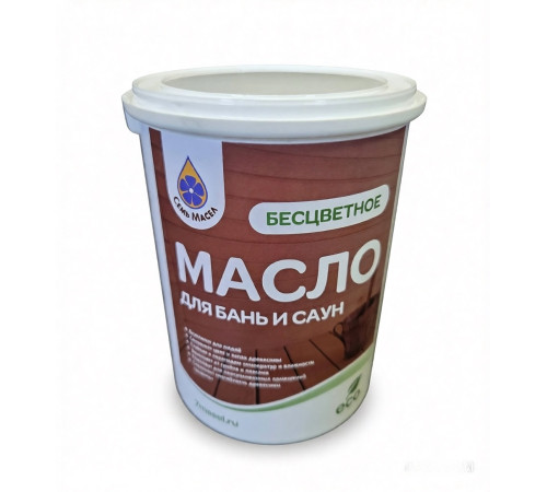Семь Масел. Масло для бань и саун Бесцветное 1л.